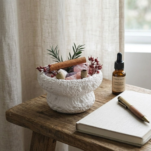 Natural Crystal Aromatherapy Set